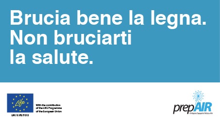 brucia bene la legna. Non bruciarti la salute