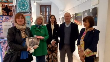 inaugrazione mostra trame lariane a villa monastero