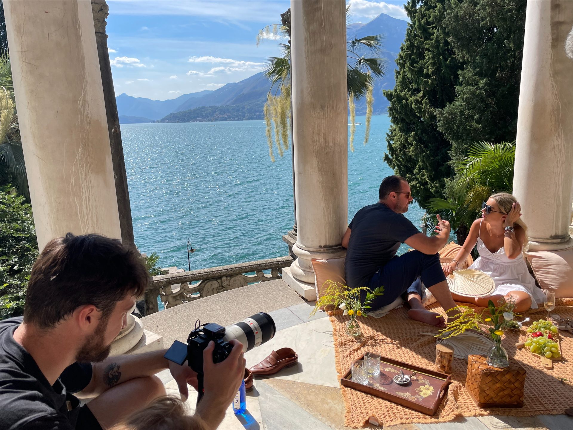 Villa Monastero: riprese tv britannica