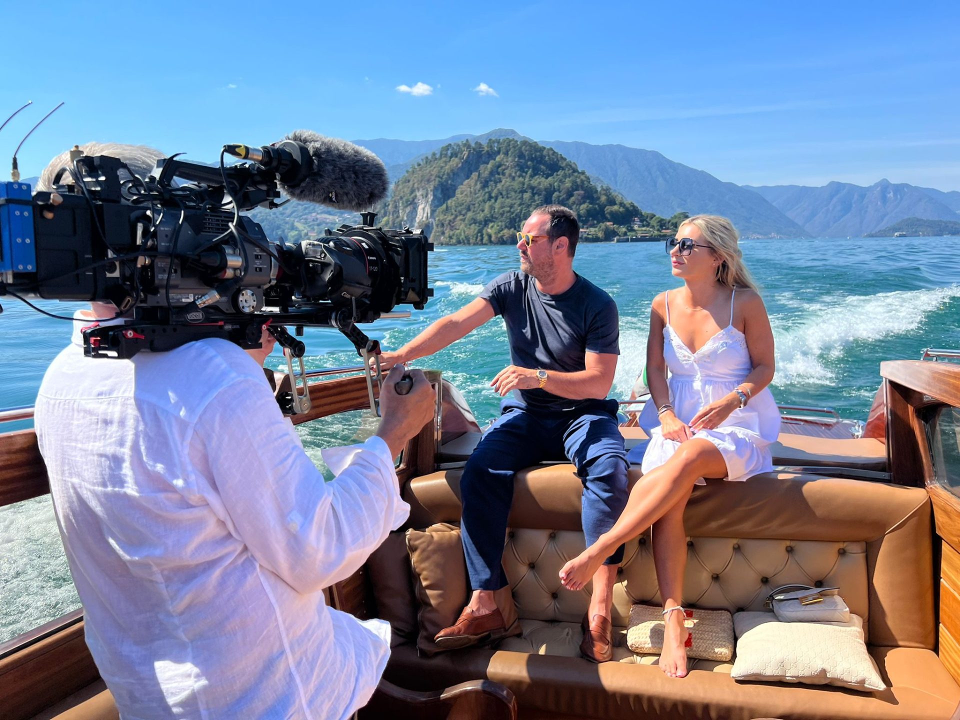 Villa Monastero: riprese tv britannica