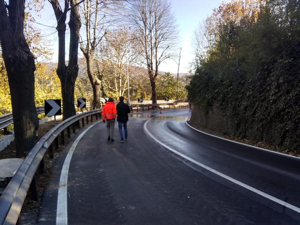 Sp 56 Imbersago curva Moratti