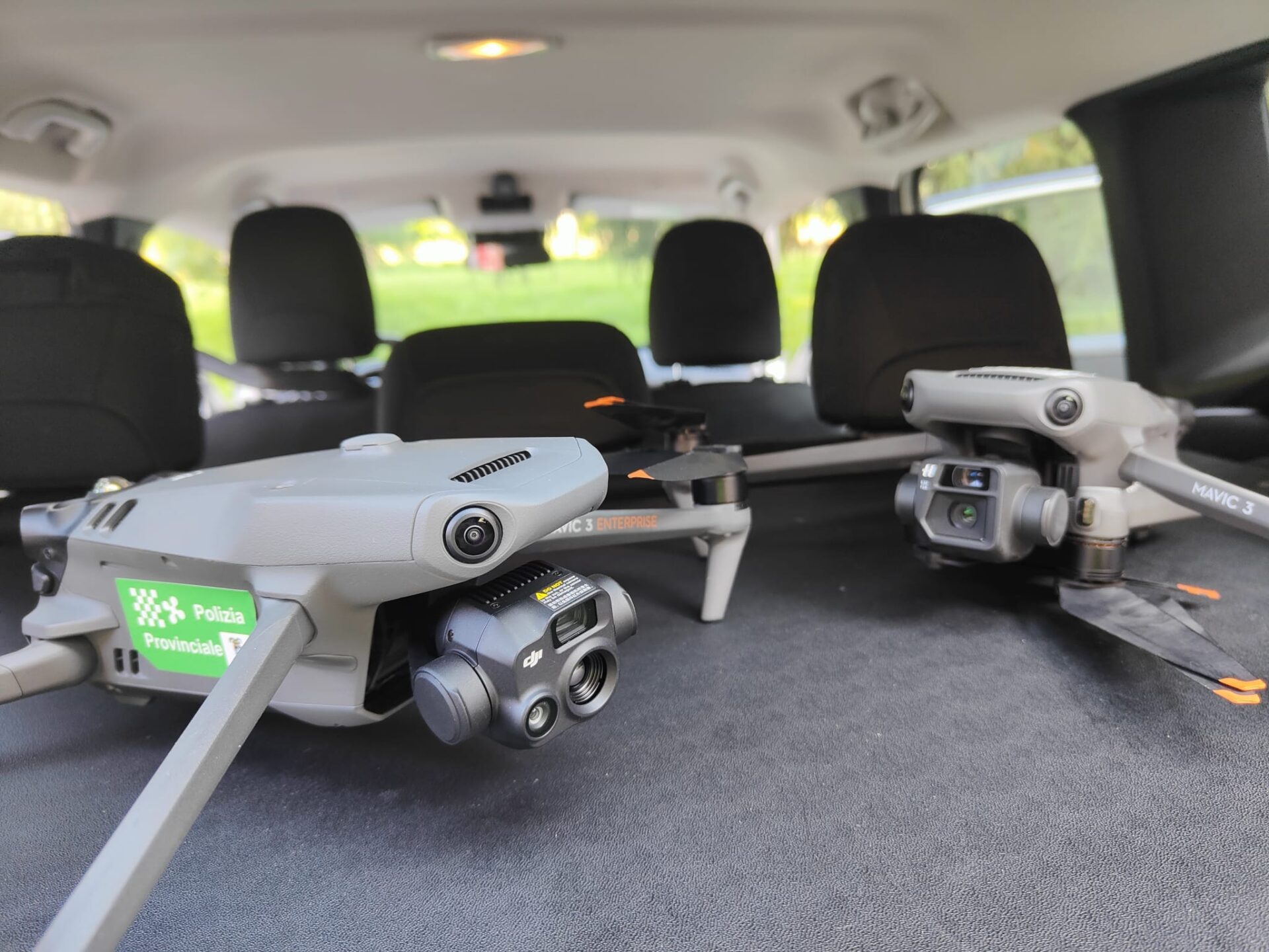 polizia provinciale drone