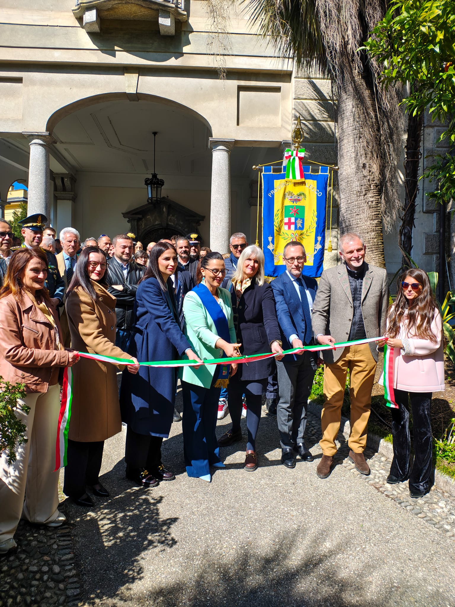 Villa Monastero inaugurazione giardino