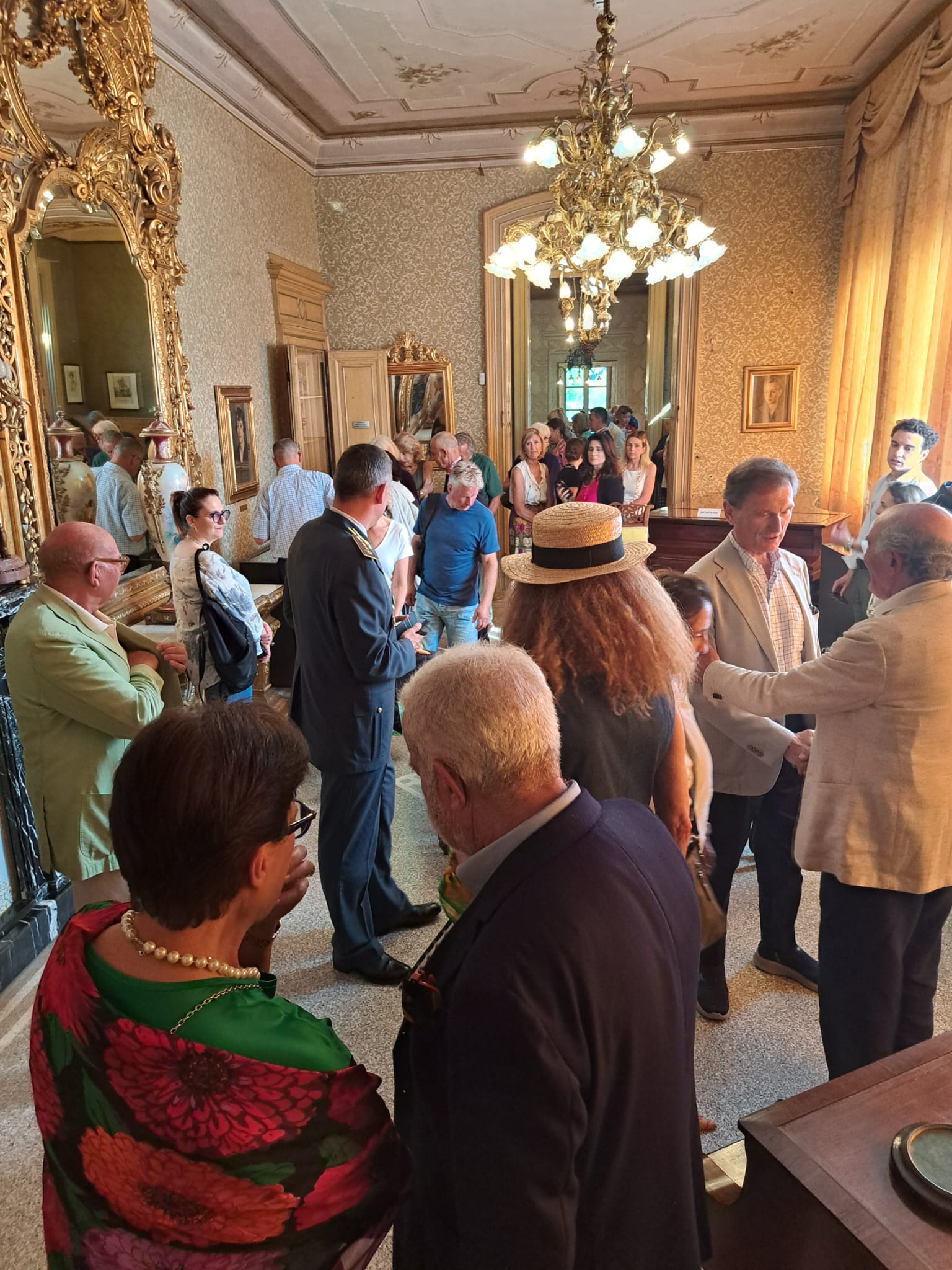 villa monastero mostra ken scott inaugurazione